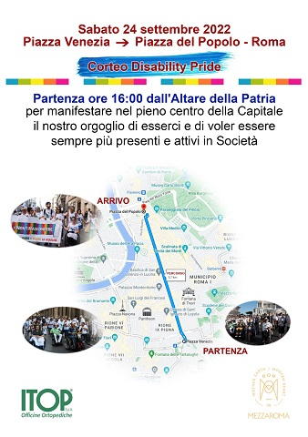 Oggi alle ore 16 a Roma: Parata Disability Pride!